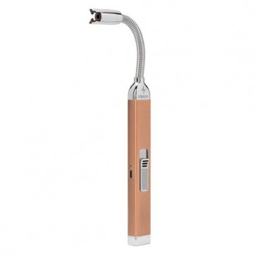 Rechargeable Candle Lighter. Rose gold