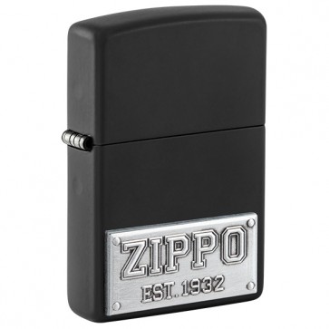 Zippo License Plate Emblem