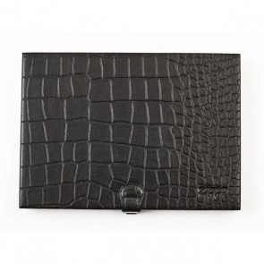 Leather Collector's case. Black