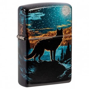Wolf In Moon