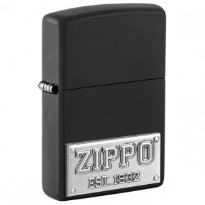 Zippo License Plate Emblem