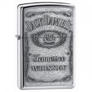 Jack Daniel's Label-Pewter Emblem. High 