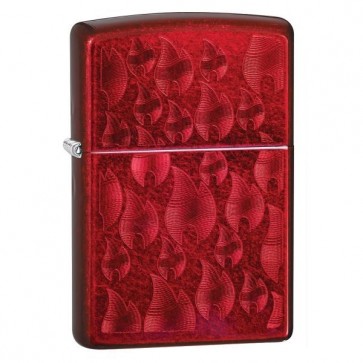 Iced Zippo Flame Design