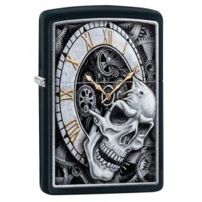 Skull Clock Design